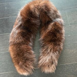 Luxurious Brown Fur Stole